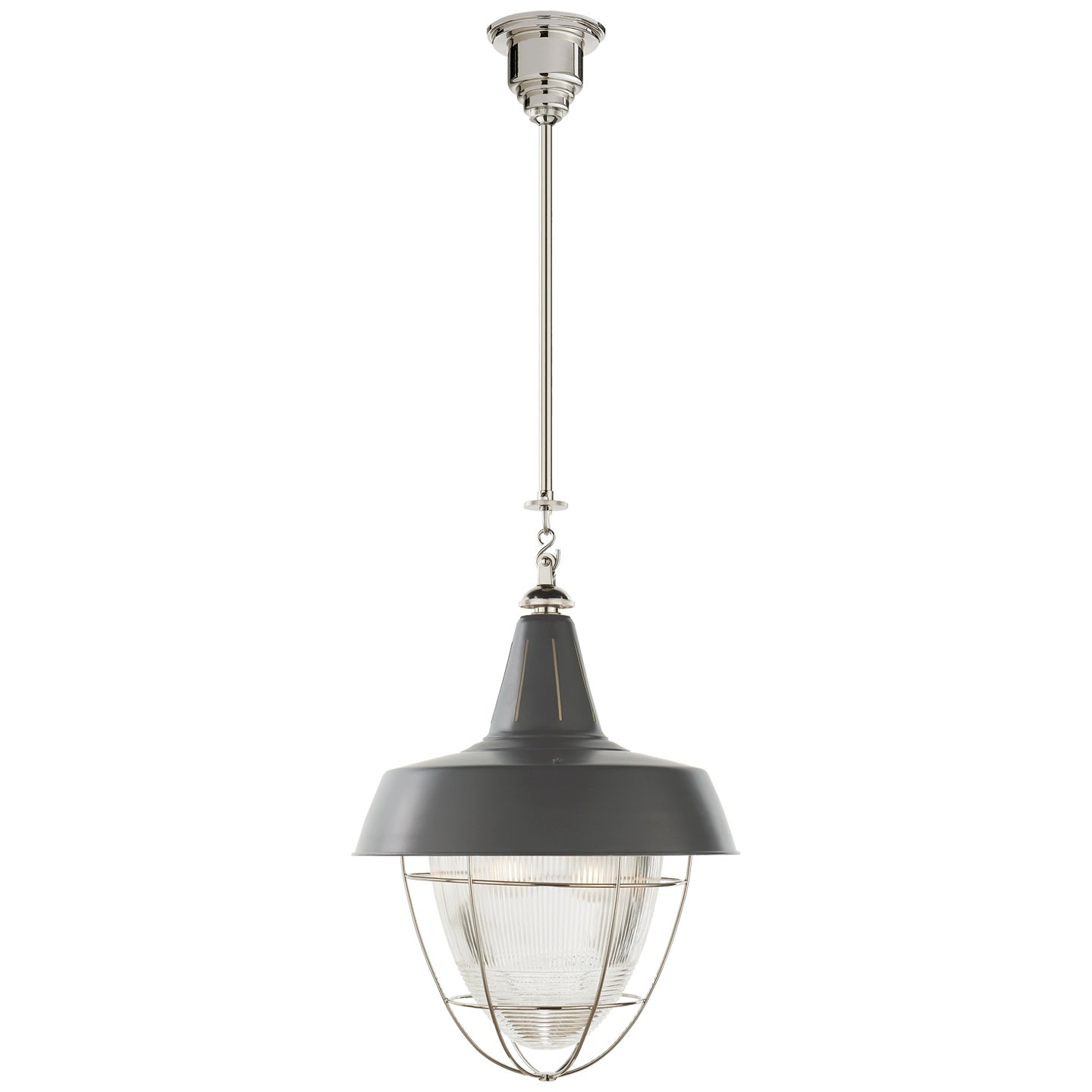 VISUAL COMFORT SIGNATURE, HENRY INDUSTRIAL HANGING LIGHT, PENDANT LIGHT