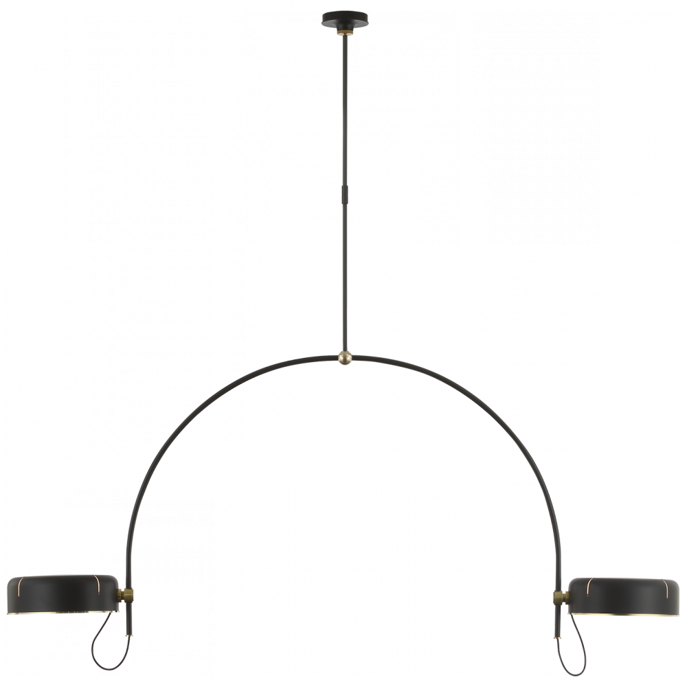VISUAL COMFORT SIGNATURE, OSO LINEAR ARCHED PENDANT, LINEAR LIGHT