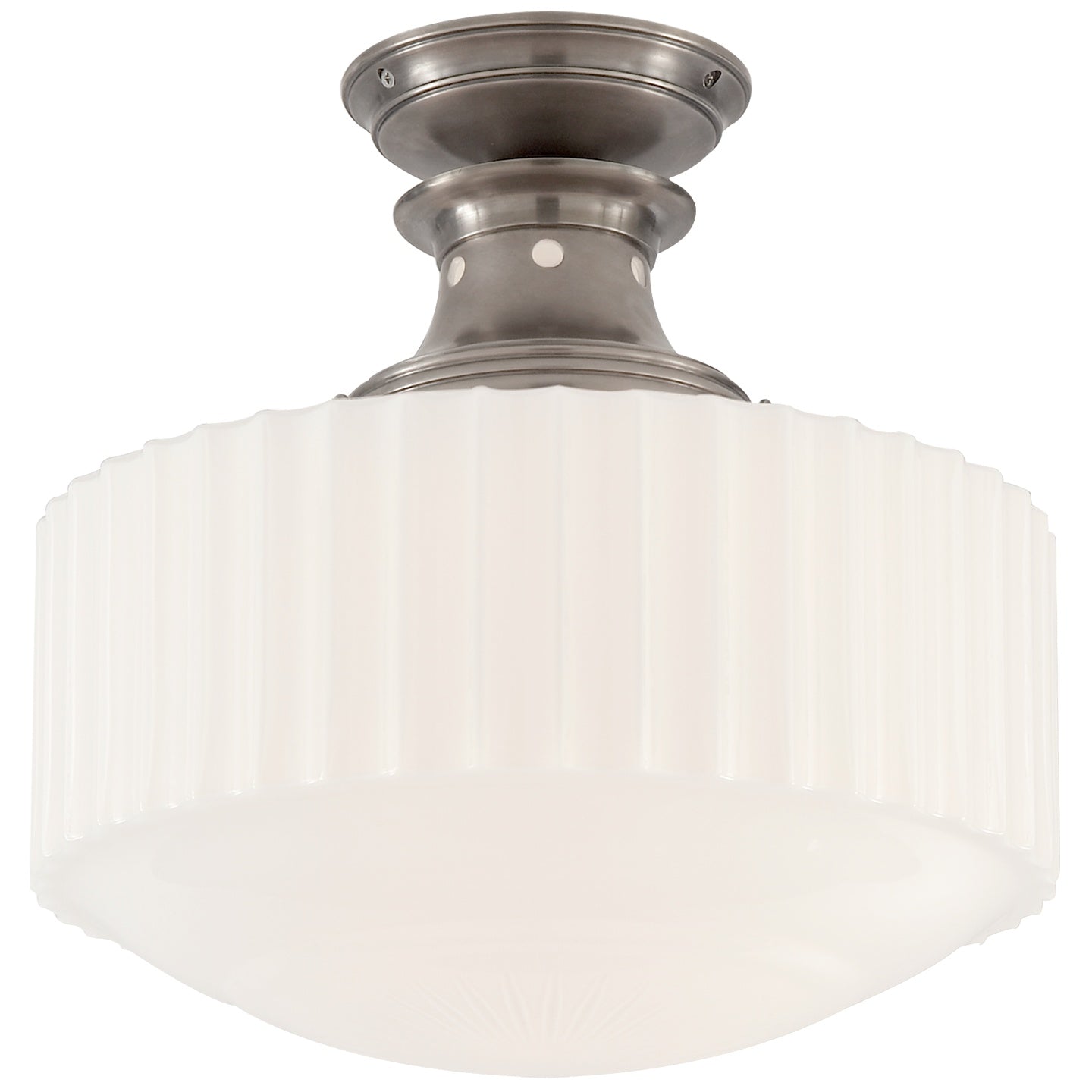 VISUAL COMFORT SIGNATURE, MILTON ROAD FLUSH MOUNT, FLUSH MOUNT CEILING LIGHTS