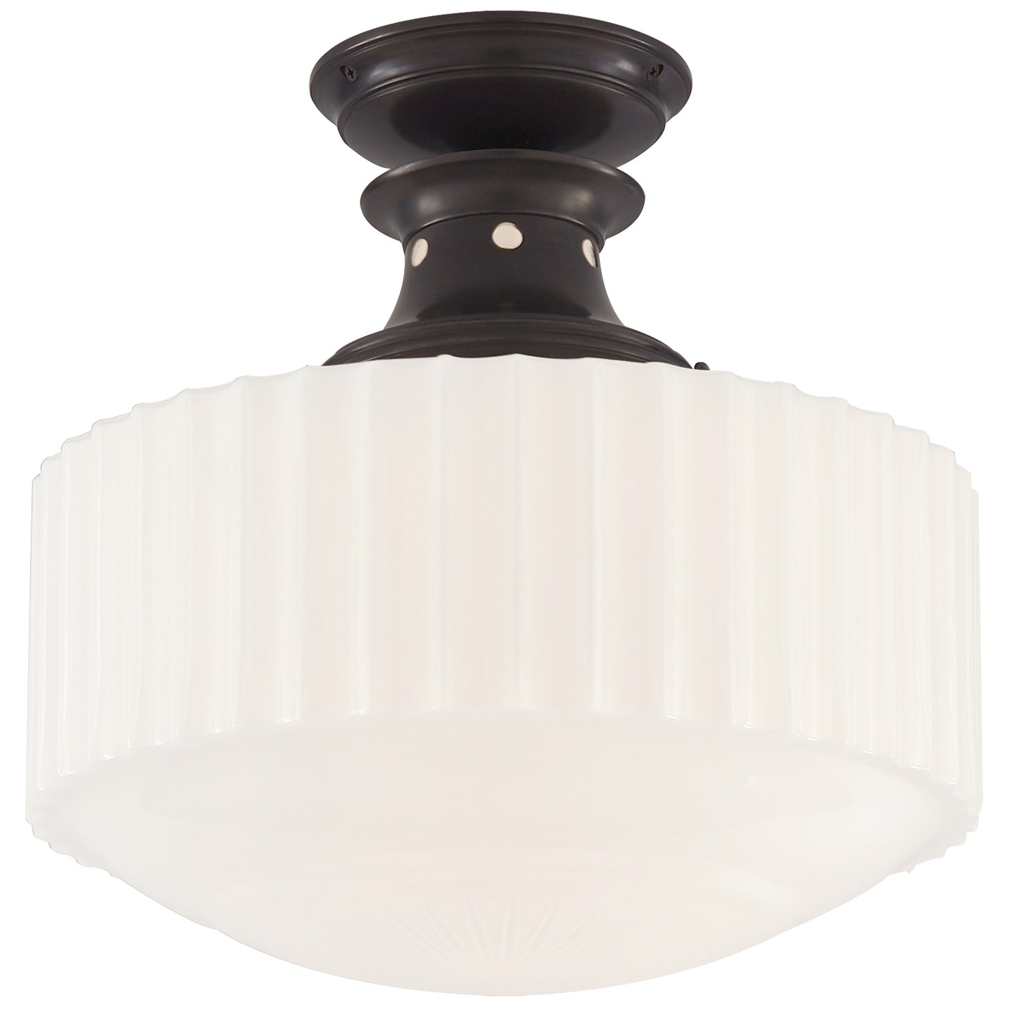 VISUAL COMFORT SIGNATURE MILTON ROAD FLUSH MOUNT