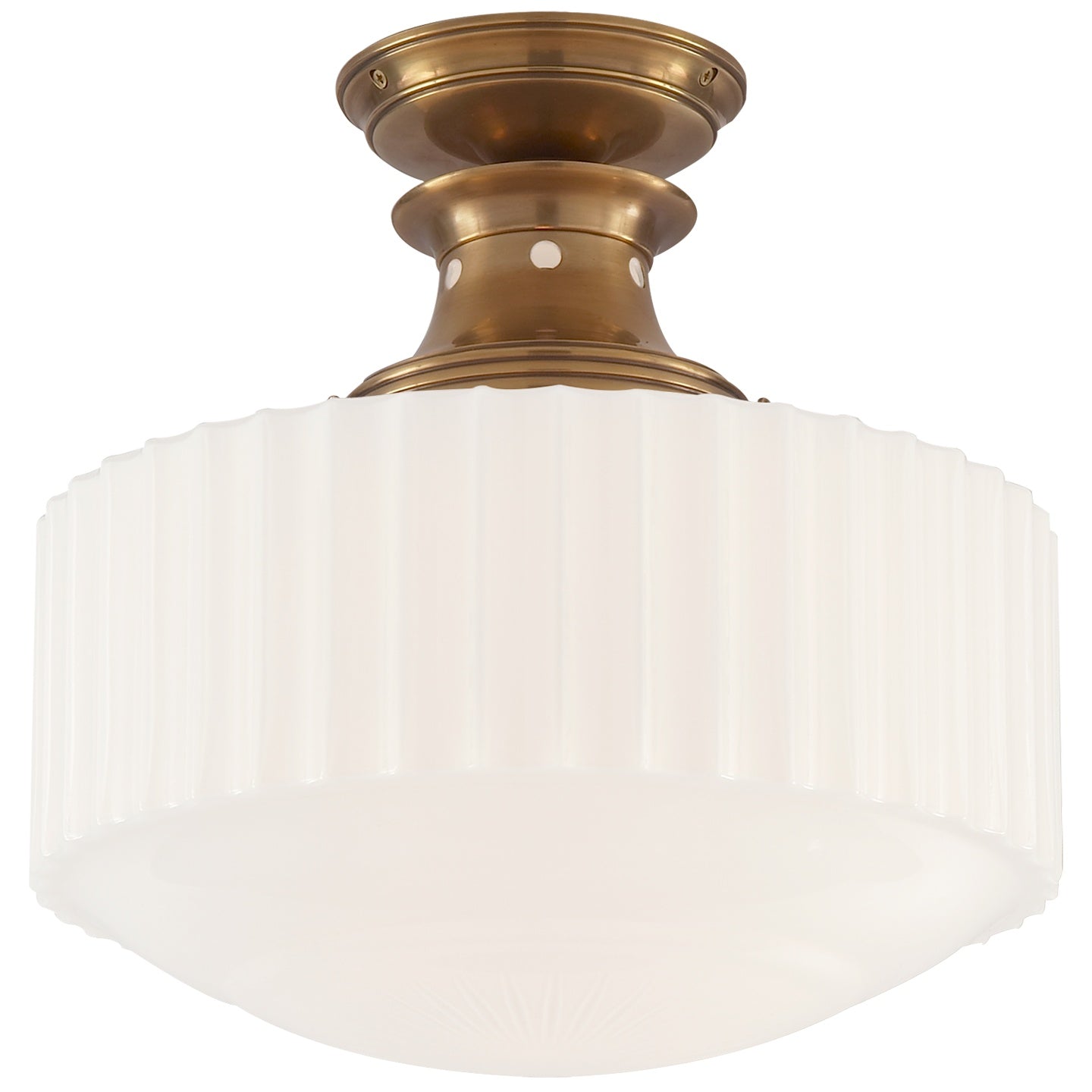 VISUAL COMFORT SIGNATURE, MILTON ROAD FLUSH MOUNT, FLUSH MOUNT CEILING LIGHTS