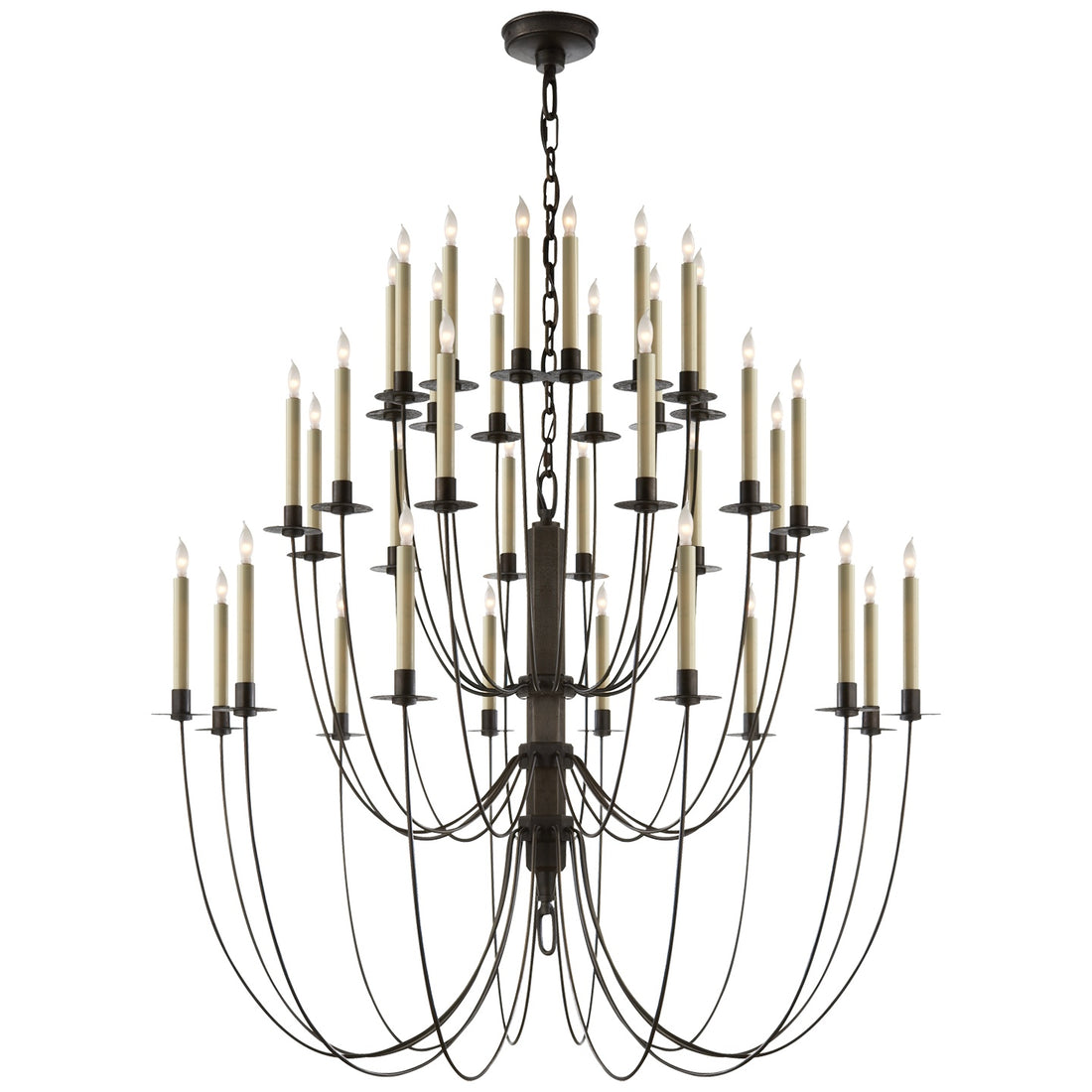 VISUAL COMFORT SIGNATURE, ERIKA THREE-TIER CHANDELIER, CHANDELIER LIGHT
