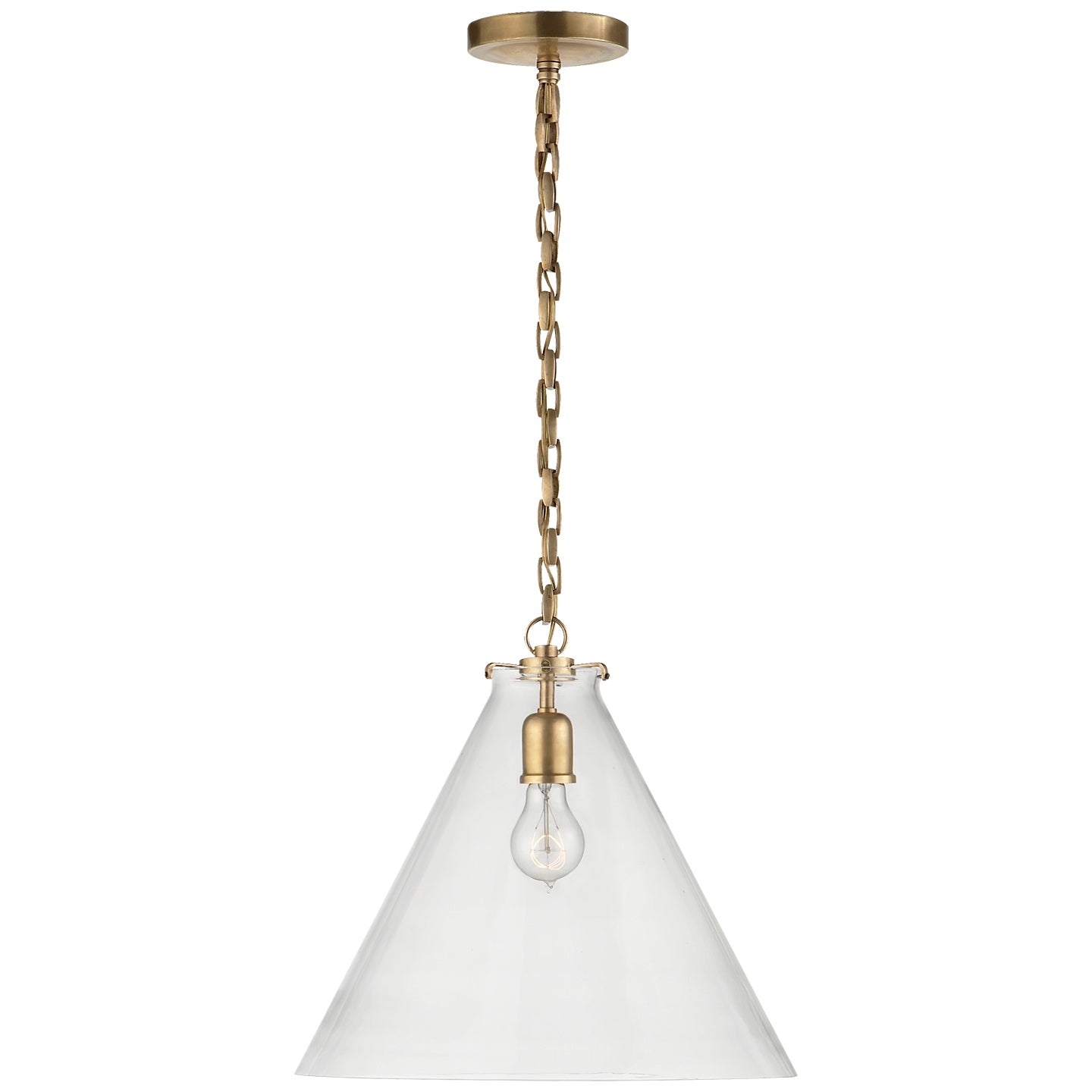 VISUAL COMFORT SIGNATURE, KATIE CONICAL PENDANT, PENDANT LIGHT
