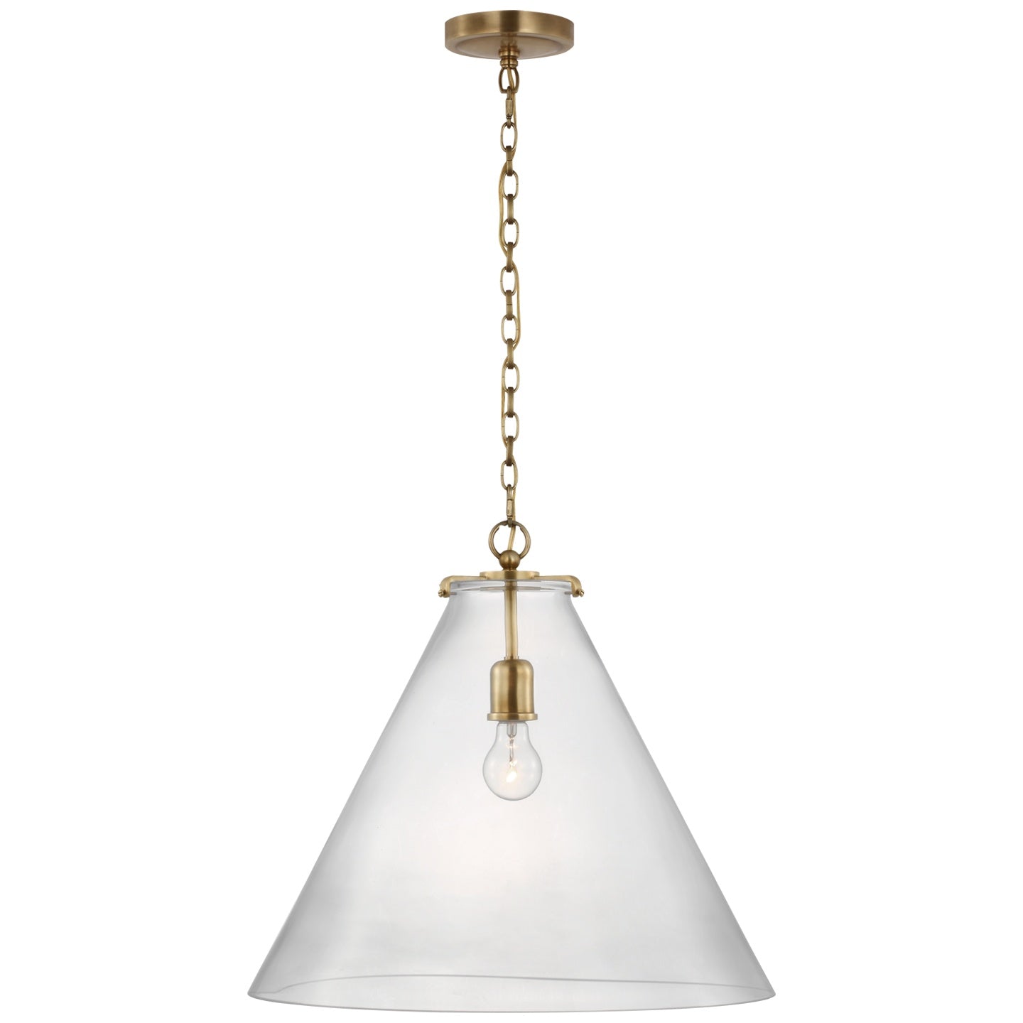 VISUAL COMFORT SIGNATURE, KATIE CONICAL PENDANT, PENDANT LIGHT
