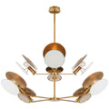 VISUAL COMFORT SIGNATURE, OSIRIS REFLECTOR CHANDELIER, CHANDELIER LIGHT