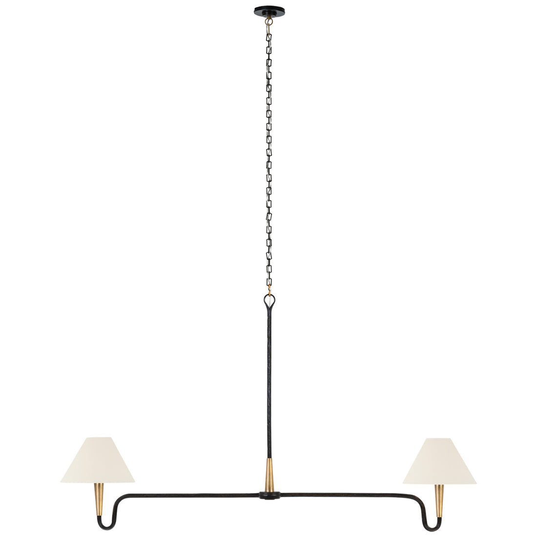 VISUAL COMFORT SIGNATURE, CAVALLI LINEAR CHANDELIER, CHANDELIER LIGHT