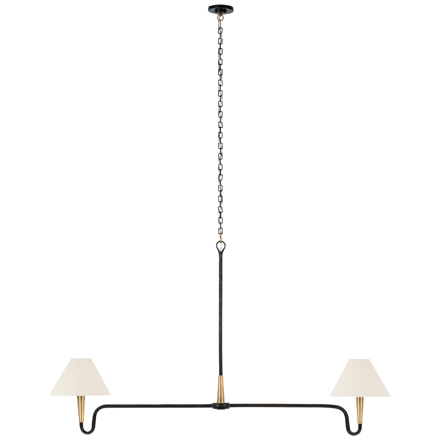 VISUAL COMFORT SIGNATURE, CAVALLI LINEAR CHANDELIER, CHANDELIER LIGHT