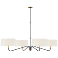 VISUAL COMFORT SIGNATURE, CANTO GRANDE FOUR ARM CHANDELIER, CHANDELIER LIGHT