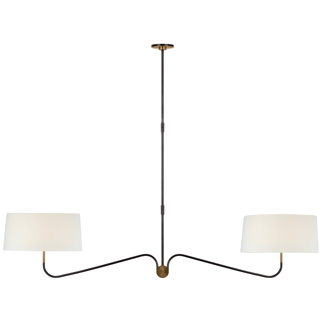 VISUAL COMFORT SIGNATURE, CANTO LINEAR CHANDELIER, LINEAR LIGHT