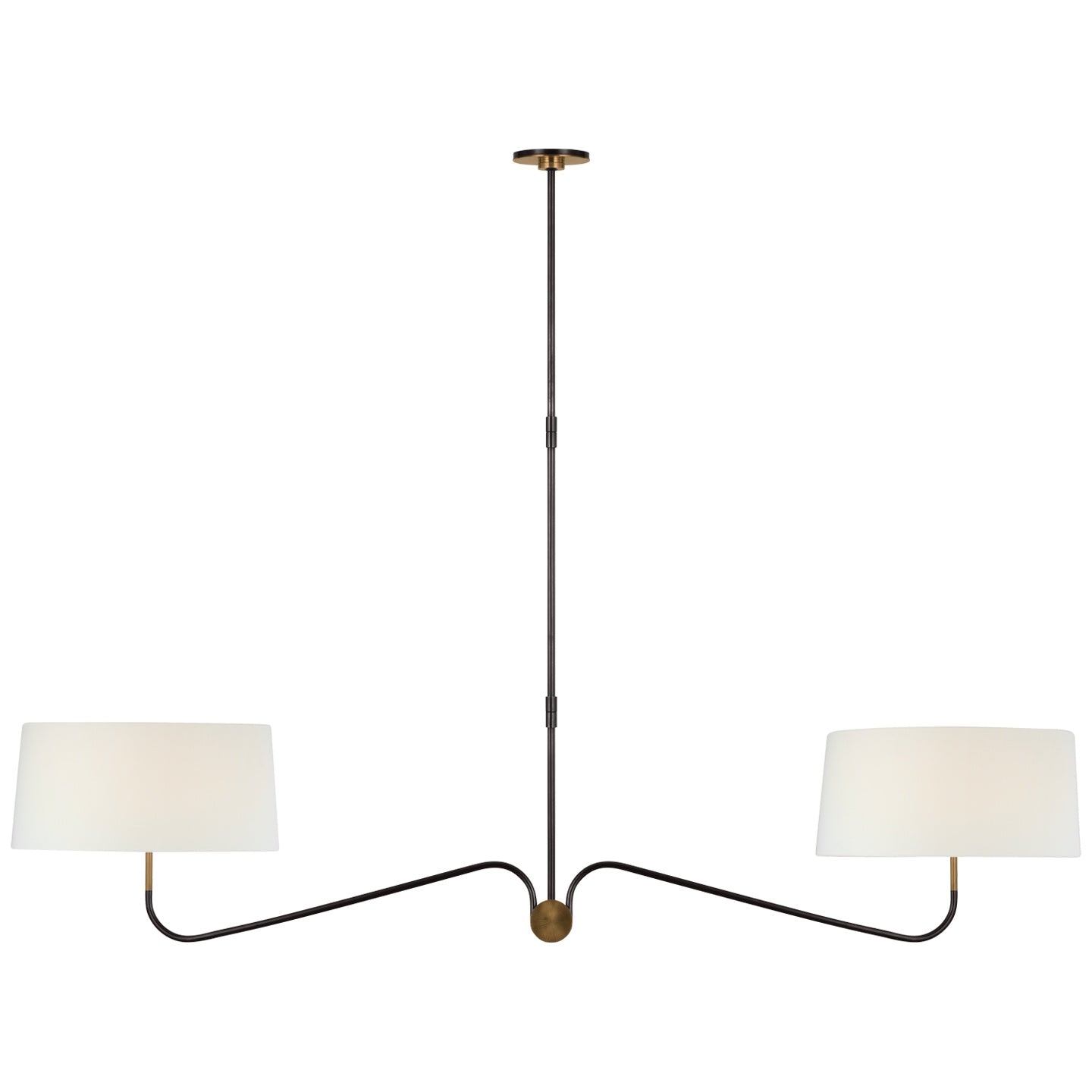 VISUAL COMFORT SIGNATURE, CANTO LINEAR CHANDELIER, LINEAR LIGHT
