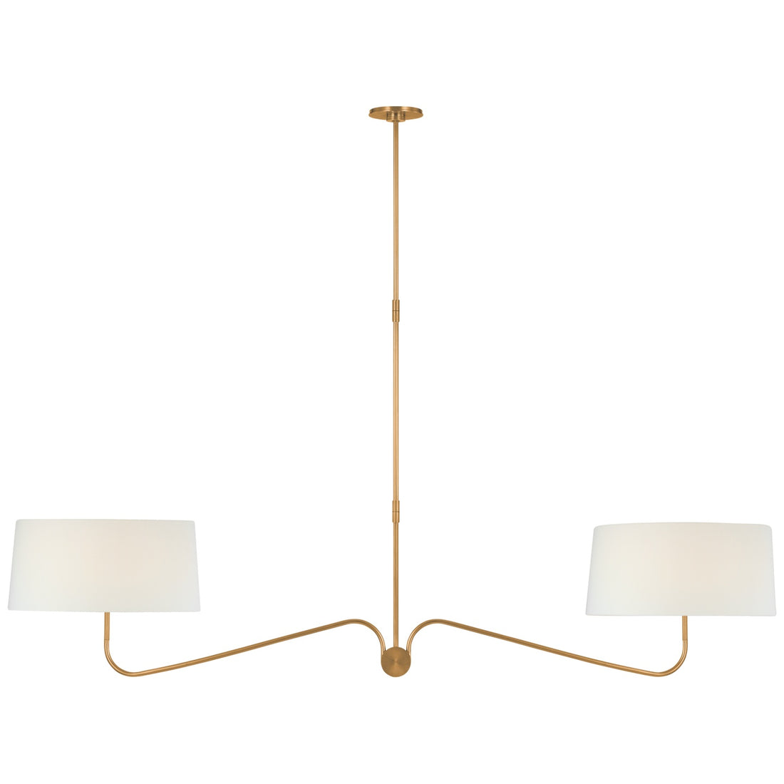 VISUAL COMFORT SIGNATURE, CANTO LINEAR CHANDELIER, LINEAR LIGHT