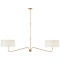 VISUAL COMFORT SIGNATURE, CANTO LINEAR CHANDELIER, LINEAR LIGHT