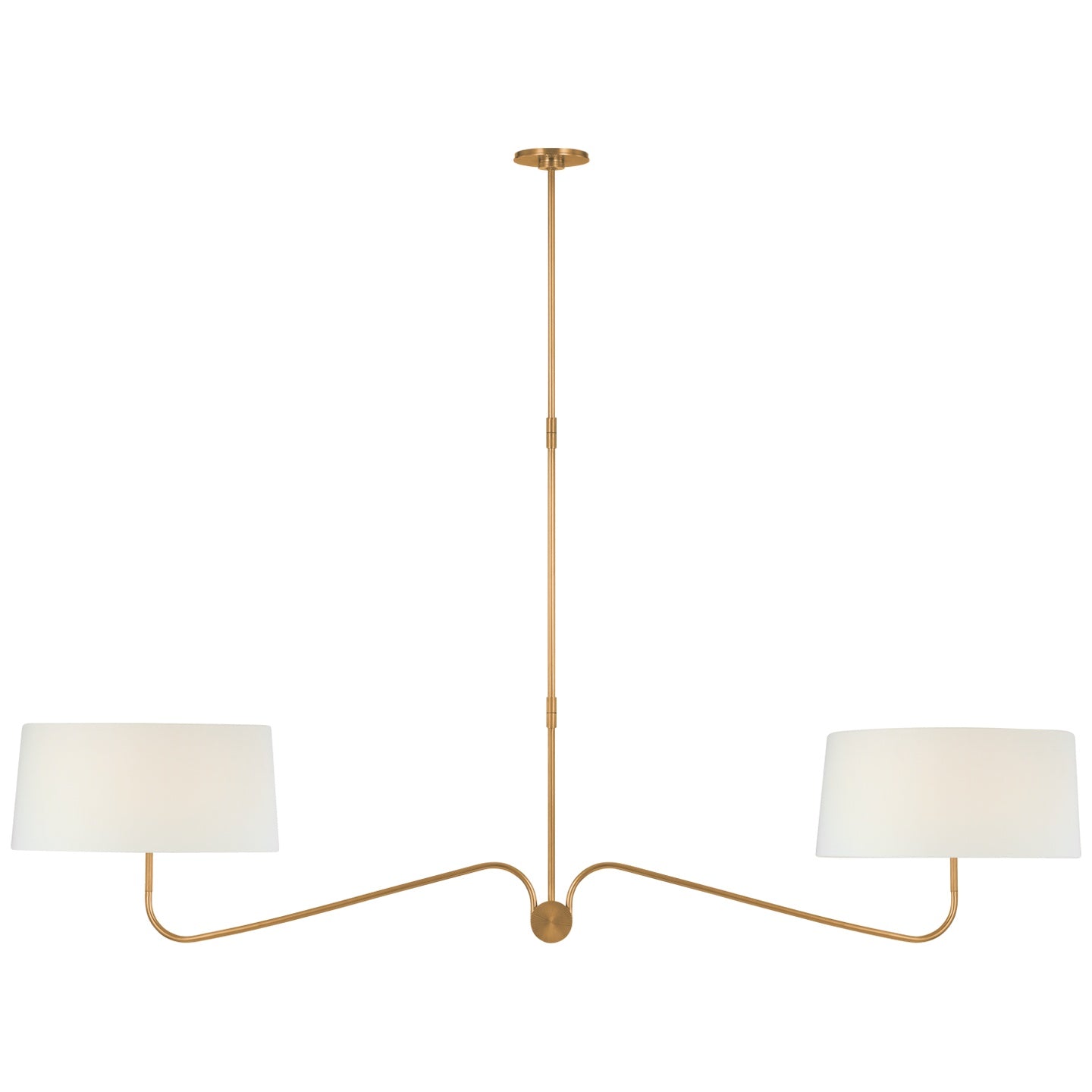 VISUAL COMFORT SIGNATURE, CANTO LINEAR CHANDELIER, LINEAR LIGHT