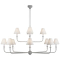 VISUAL COMFORT SIGNATURE, PIAF GRANDE TWO-TIER CHANDELIER, CHANDELIER LIGHT