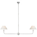 VISUAL COMFORT SIGNATURE, PIAF TWO LIGHT LINEAR PENDANT, LINEAR LIGHT
