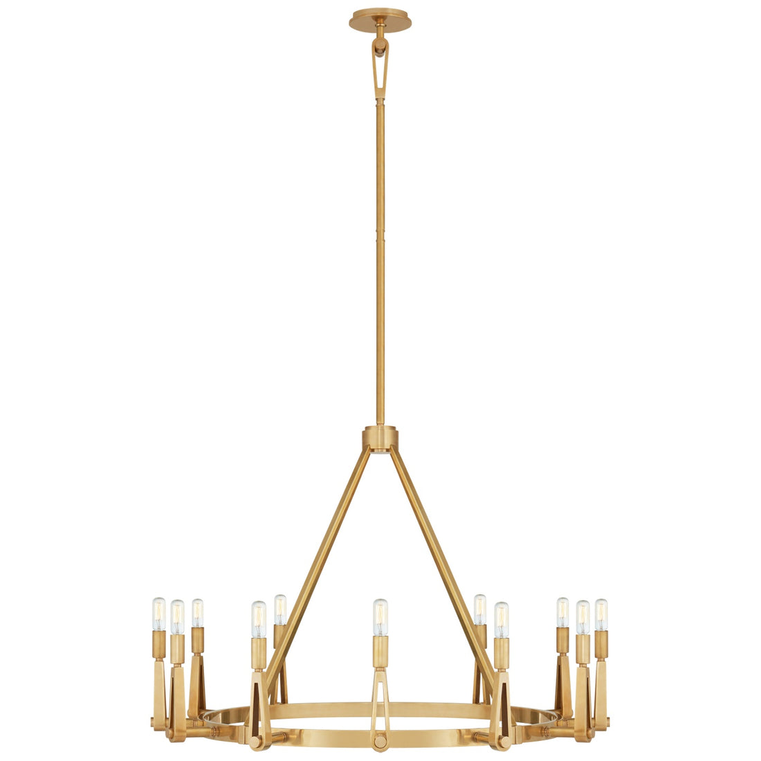 VISUAL COMFORT SIGNATURE, ALPHA GRANDE CHANDELIER, CHANDELIER LIGHT