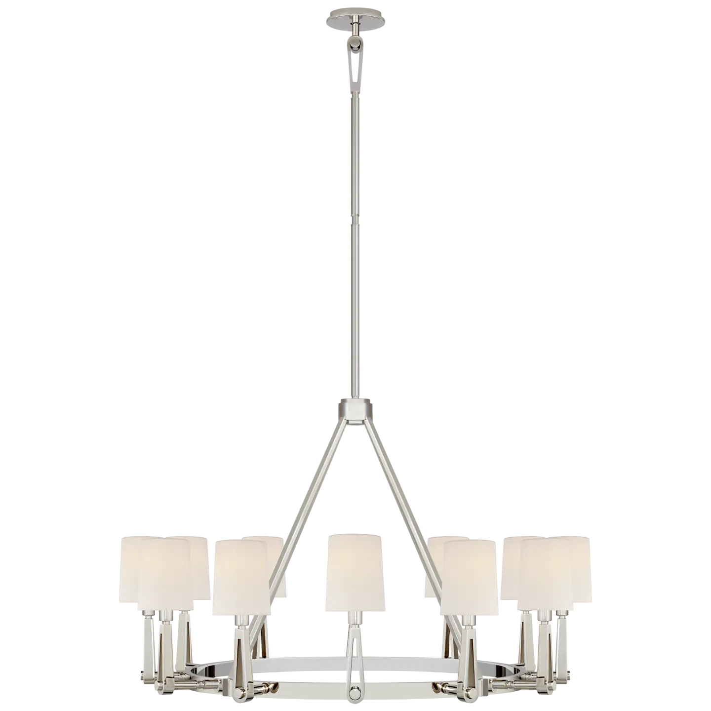 VISUAL COMFORT SIGNATURE, ALPHA GRANDE CHANDELIER, CHANDELIER LIGHT