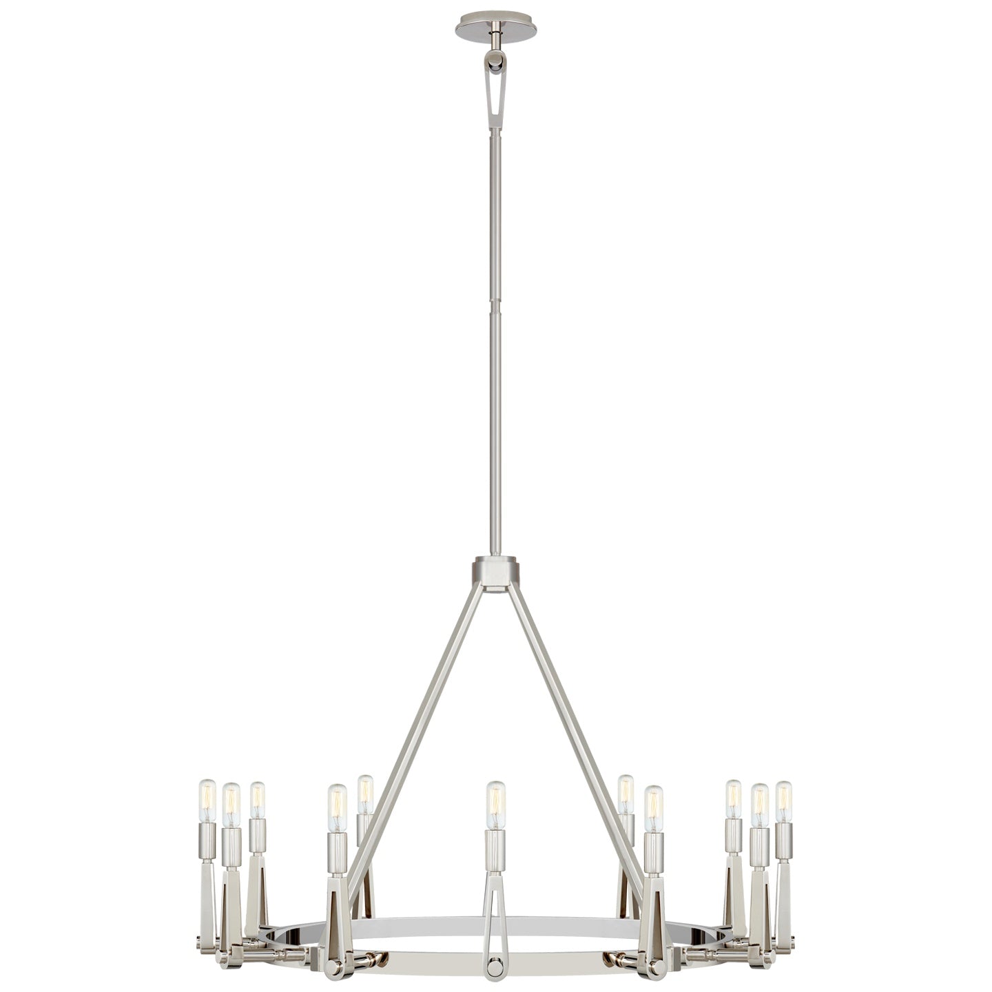 VISUAL COMFORT SIGNATURE, ALPHA GRANDE CHANDELIER, CHANDELIER LIGHT