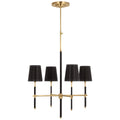 VISUAL COMFORT SIGNATURE, BRYANT WRAPPED CHANDELIER, CHANDELIER LIGHT