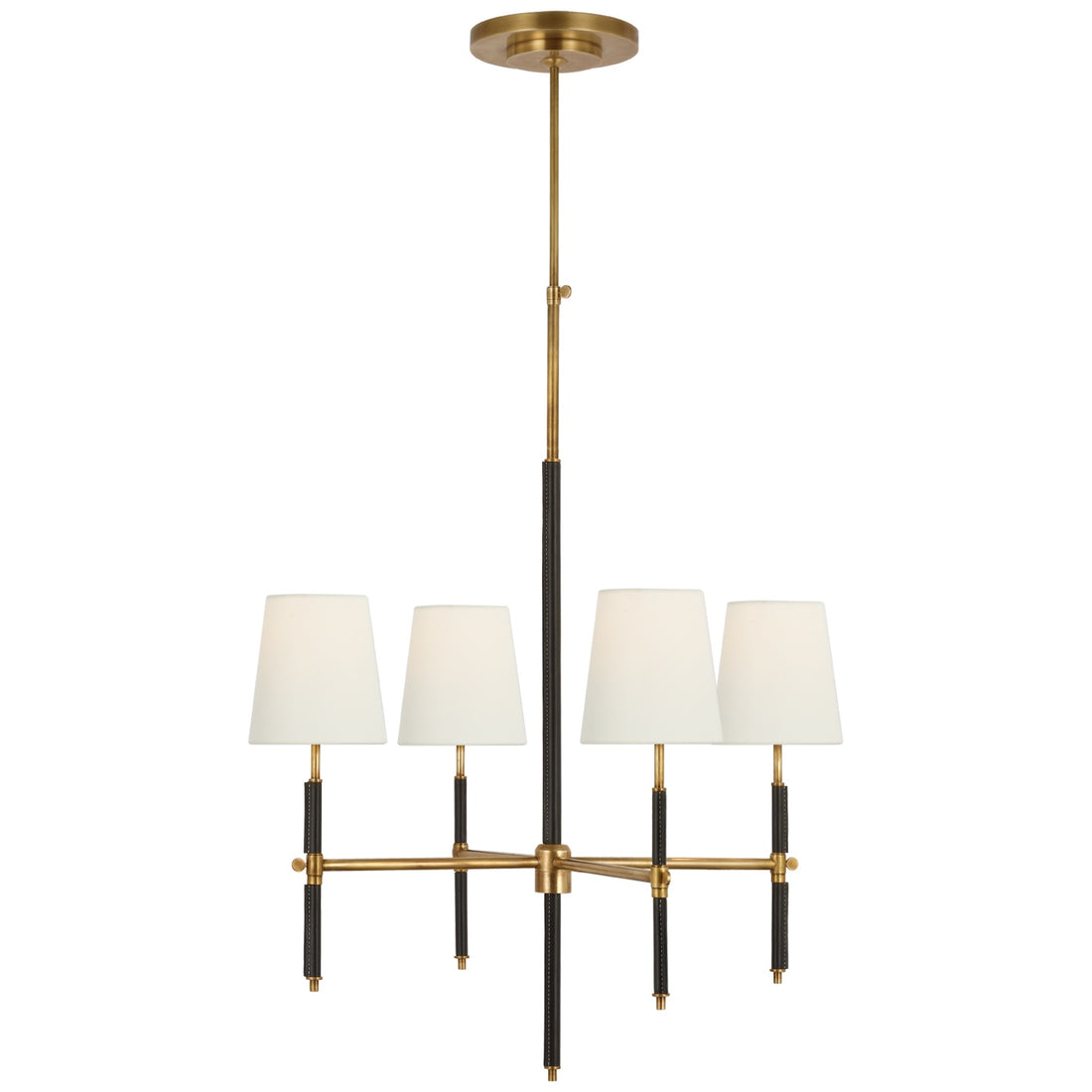 VISUAL COMFORT SIGNATURE, BRYANT WRAPPED CHANDELIER, CHANDELIER LIGHT