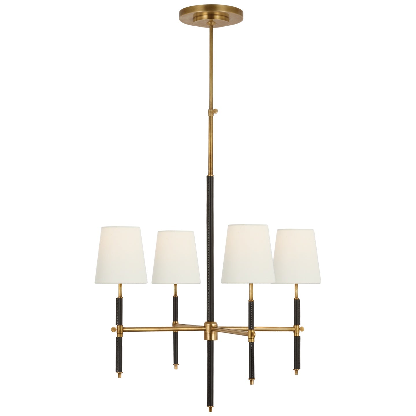 VISUAL COMFORT SIGNATURE, BRYANT WRAPPED CHANDELIER, CHANDELIER LIGHT