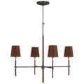 VISUAL COMFORT SIGNATURE, BRYANT WRAPPED CHANDELIER, CHANDELIER LIGHT