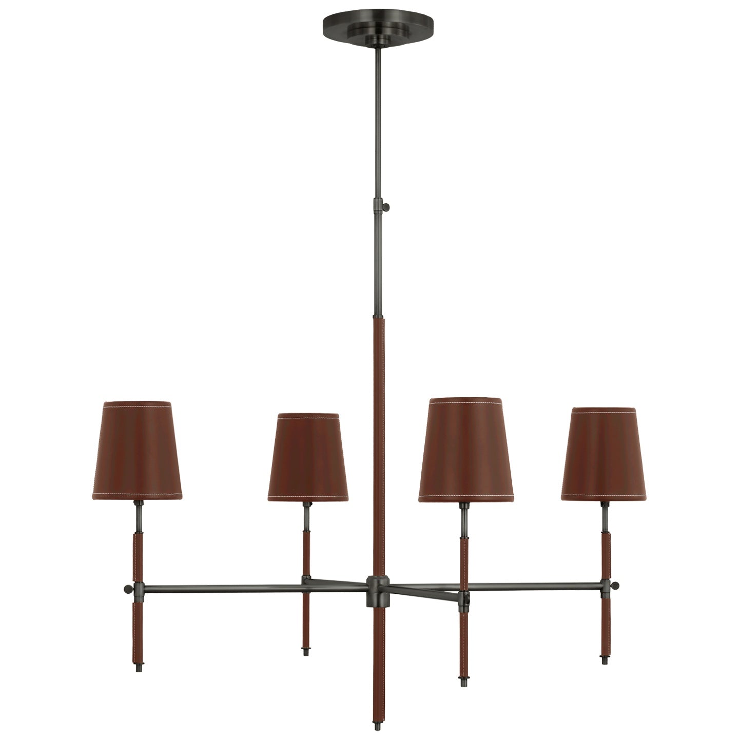 VISUAL COMFORT SIGNATURE, BRYANT WRAPPED CHANDELIER, CHANDELIER LIGHT