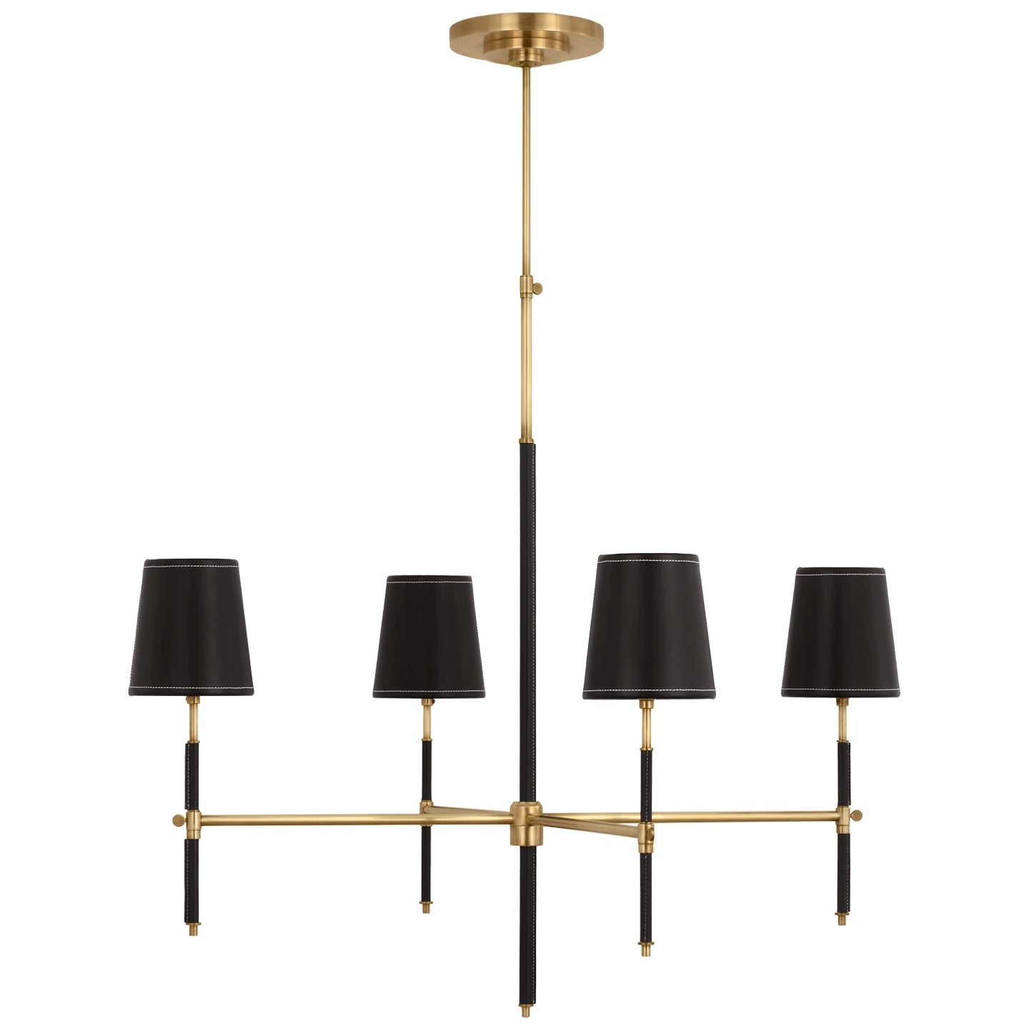 VISUAL COMFORT SIGNATURE, BRYANT WRAPPED CHANDELIER, CHANDELIER LIGHT