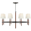 VISUAL COMFORT SIGNATURE, BRYANT WRAPPED RING CHANDELIER, CHANDELIER LIGHT
