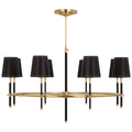 VISUAL COMFORT SIGNATURE, BRYANT WRAPPED RING CHANDELIER, CHANDELIER LIGHT