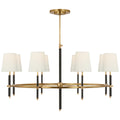 VISUAL COMFORT SIGNATURE, BRYANT WRAPPED RING CHANDELIER, CHANDELIER LIGHT