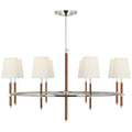 VISUAL COMFORT SIGNATURE, BRYANT WRAPPED RING CHANDELIER, CHANDELIER LIGHT