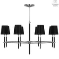 VISUAL COMFORT SIGNATURE, BRYANT WRAPPED RING CHANDELIER, CHANDELIER LIGHT