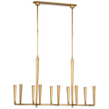 VISUAL COMFORT SIGNATURE, GALAHAD LINEAR CHANDELIER, CHANDELIER LIGHT