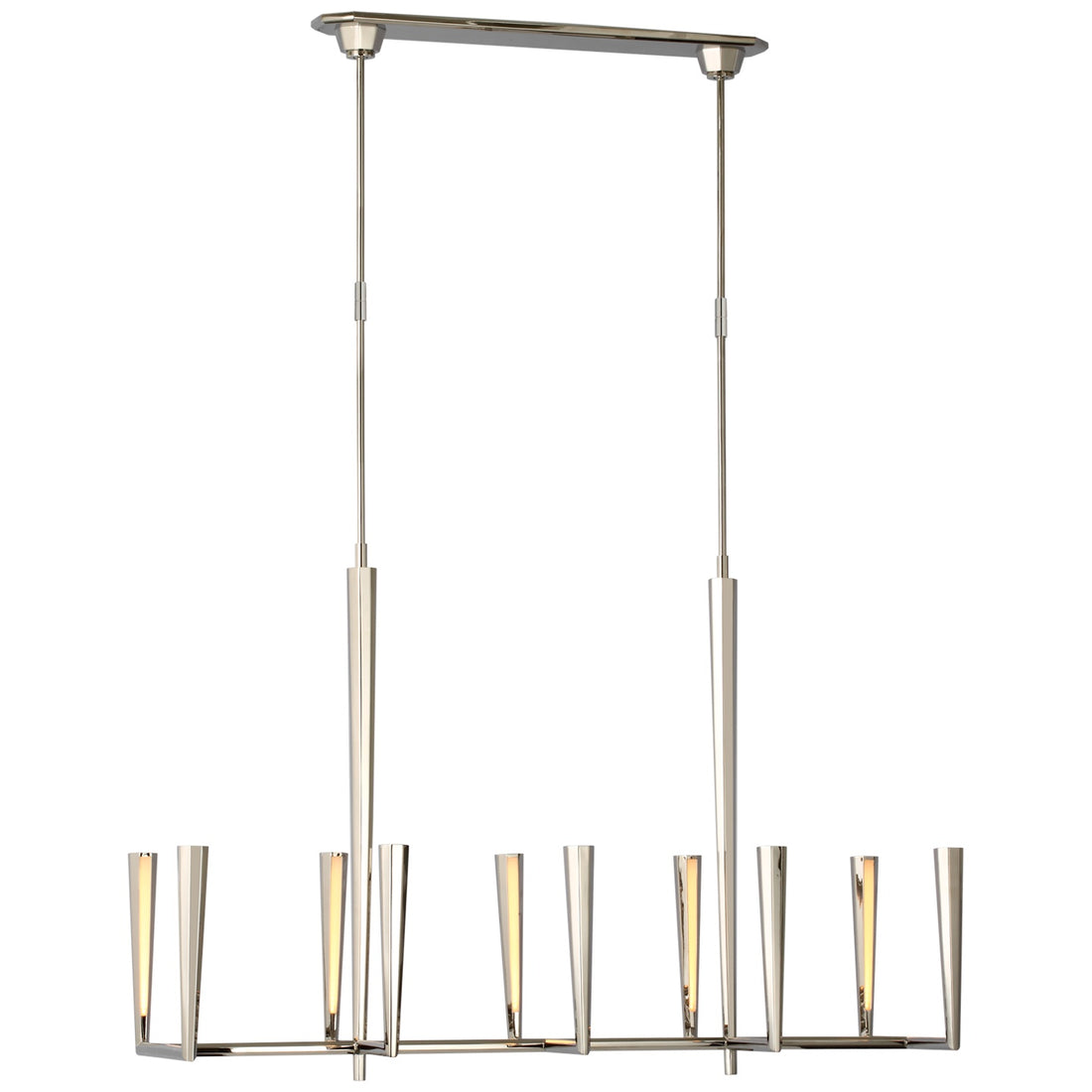 VISUAL COMFORT SIGNATURE, GALAHAD LINEAR CHANDELIER, CHANDELIER LIGHT