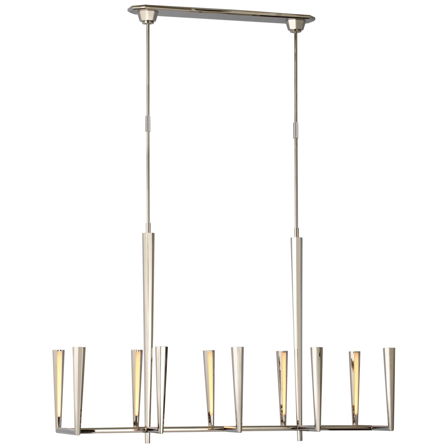 VISUAL COMFORT SIGNATURE, GALAHAD LINEAR CHANDELIER, CHANDELIER LIGHT