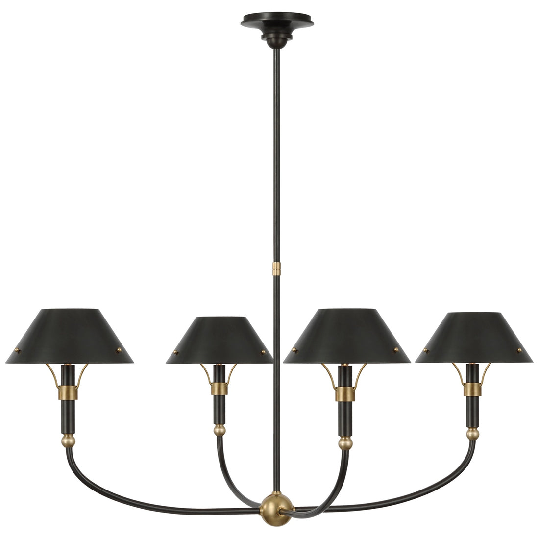 VISUAL COMFORT SIGNATURE, TURLINGTON ARCHED CHANDELIER, CHANDELIER LIGHT