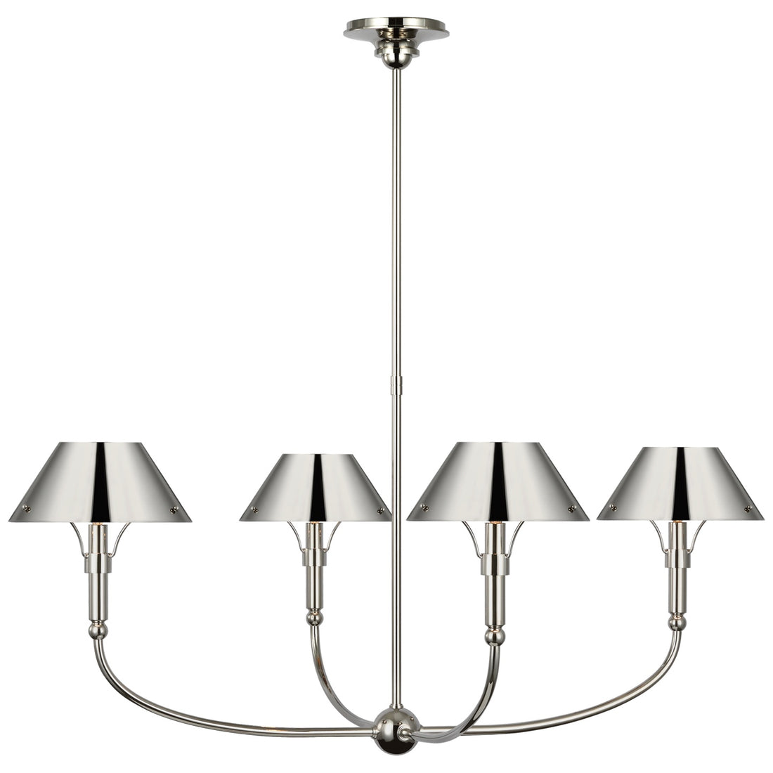 VISUAL COMFORT SIGNATURE, TURLINGTON ARCHED CHANDELIER, CHANDELIER LIGHT
