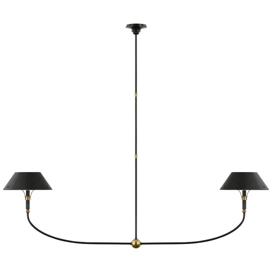 VISUAL COMFORT SIGNATURE, TURLINGTON LINEAR CHANDELIER, LINEAR LIGHT