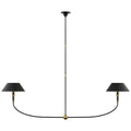 VISUAL COMFORT SIGNATURE, TURLINGTON LINEAR CHANDELIER, LINEAR LIGHT
