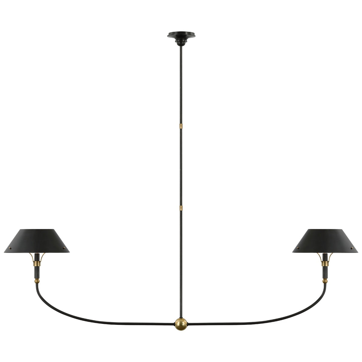 VISUAL COMFORT SIGNATURE, TURLINGTON LINEAR CHANDELIER, LINEAR LIGHT