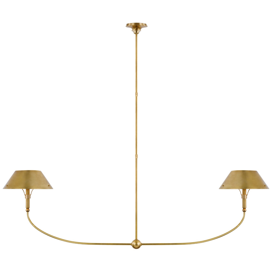 VISUAL COMFORT SIGNATURE, TURLINGTON LINEAR CHANDELIER, LINEAR LIGHT
