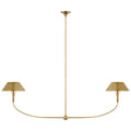 VISUAL COMFORT SIGNATURE, TURLINGTON LINEAR CHANDELIER, LINEAR LIGHT
