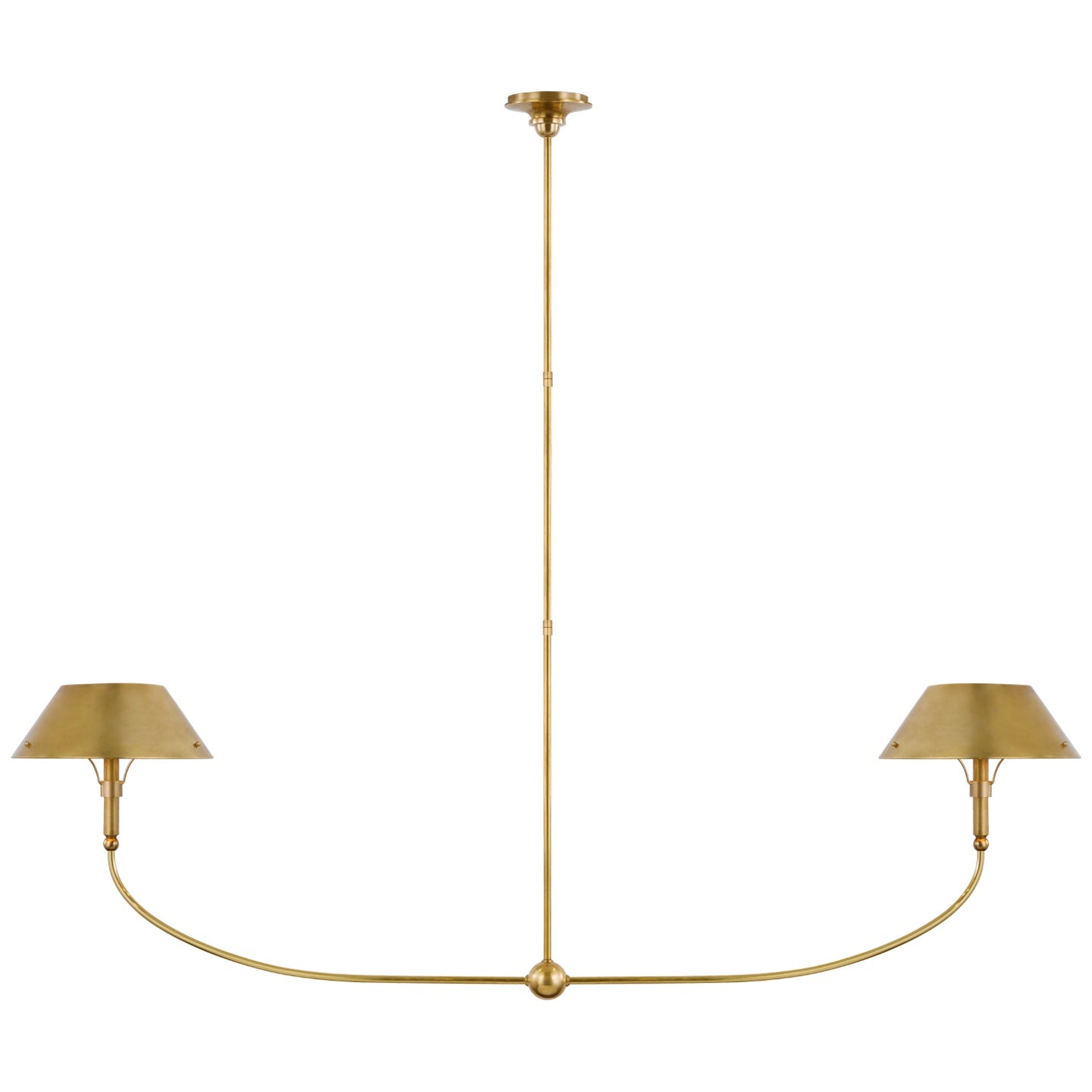 VISUAL COMFORT SIGNATURE, TURLINGTON LINEAR CHANDELIER, LINEAR LIGHT