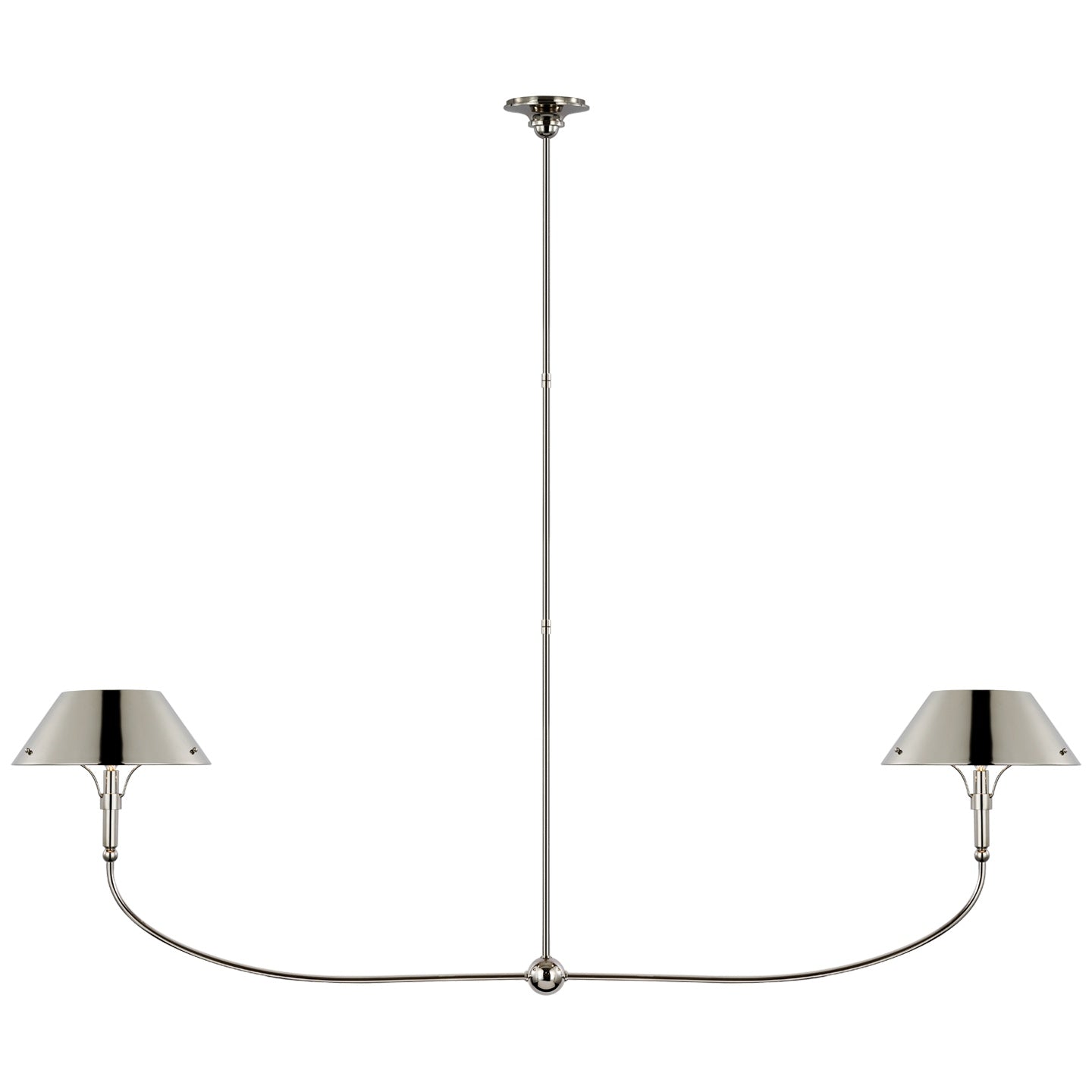 VISUAL COMFORT SIGNATURE, TURLINGTON LINEAR CHANDELIER, LINEAR LIGHT