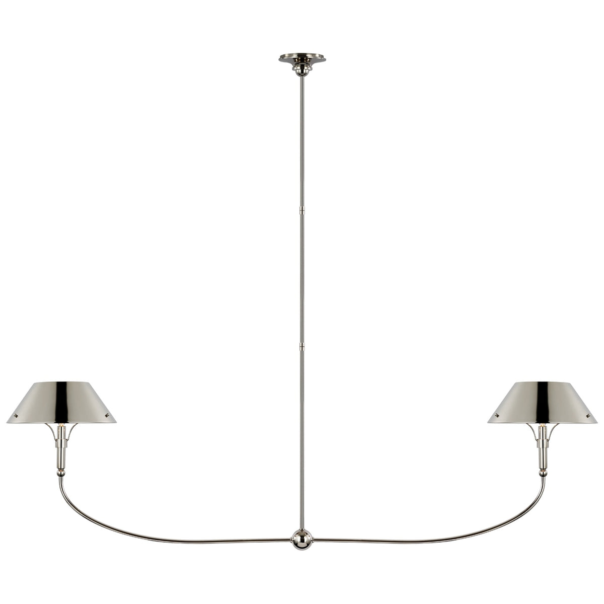 VISUAL COMFORT SIGNATURE, TURLINGTON LINEAR CHANDELIER, LINEAR LIGHT
