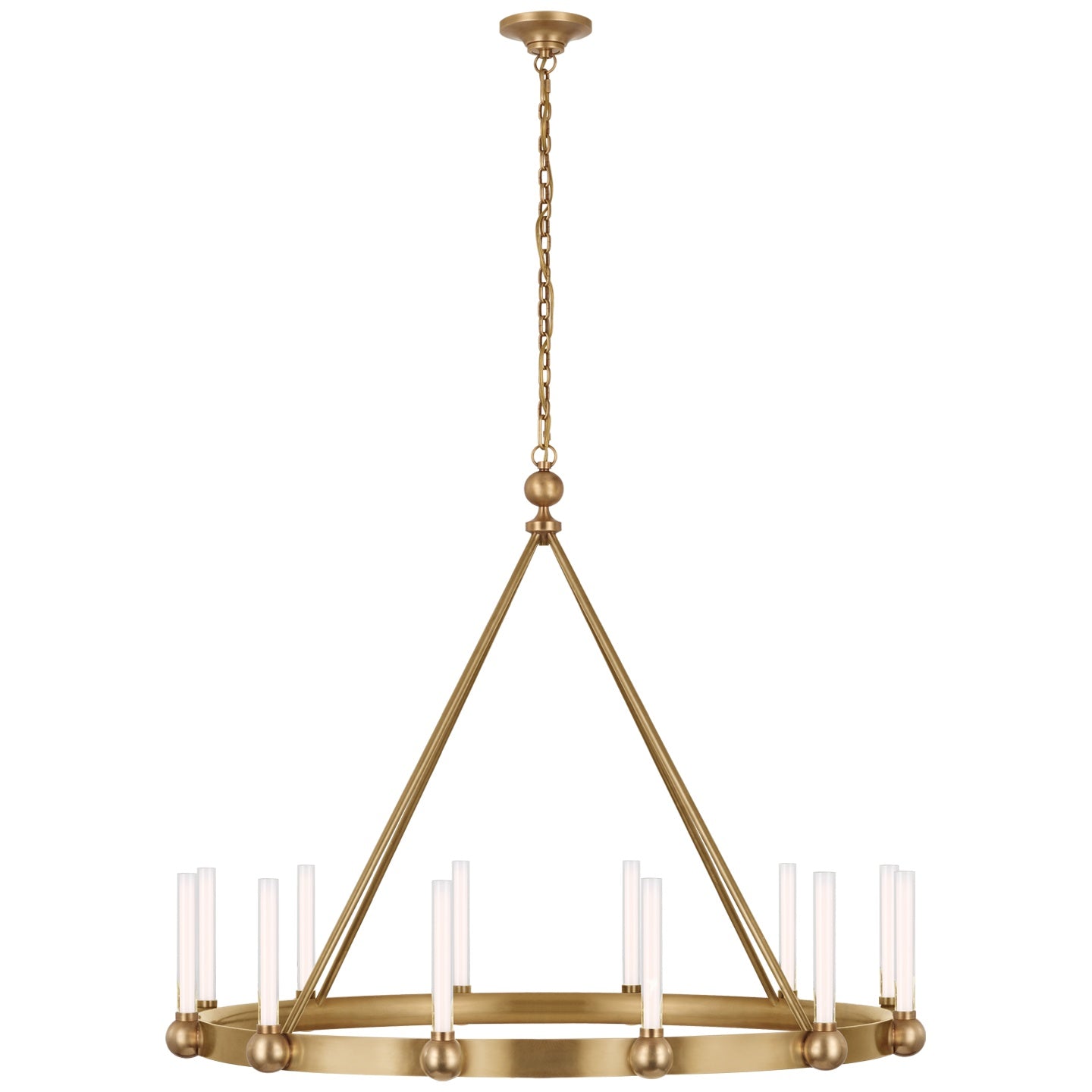 VISUAL COMFORT SIGNATURE, JEFFERY RING CHANDELIER, CHANDELIER LIGHT