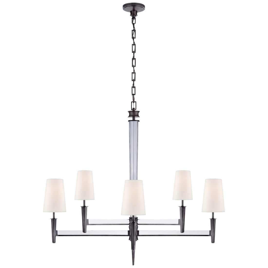 VISUAL COMFORT SIGNATURE, LYRA TWO TIER CHANDELIER, CHANDELIER LIGHT
