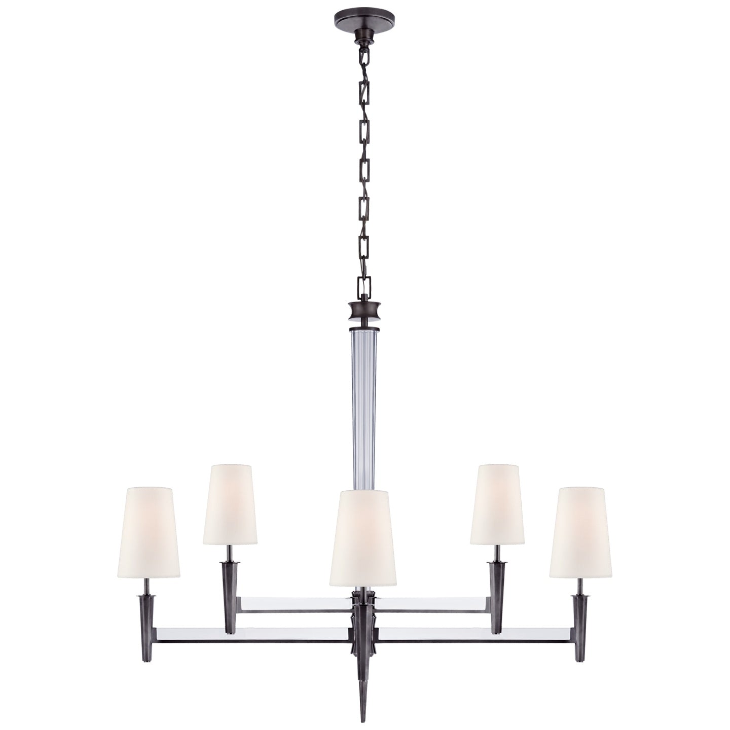 VISUAL COMFORT SIGNATURE, LYRA TWO TIER CHANDELIER, CHANDELIER LIGHT