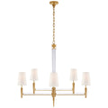 VISUAL COMFORT SIGNATURE, LYRA TWO TIER CHANDELIER, CHANDELIER LIGHT